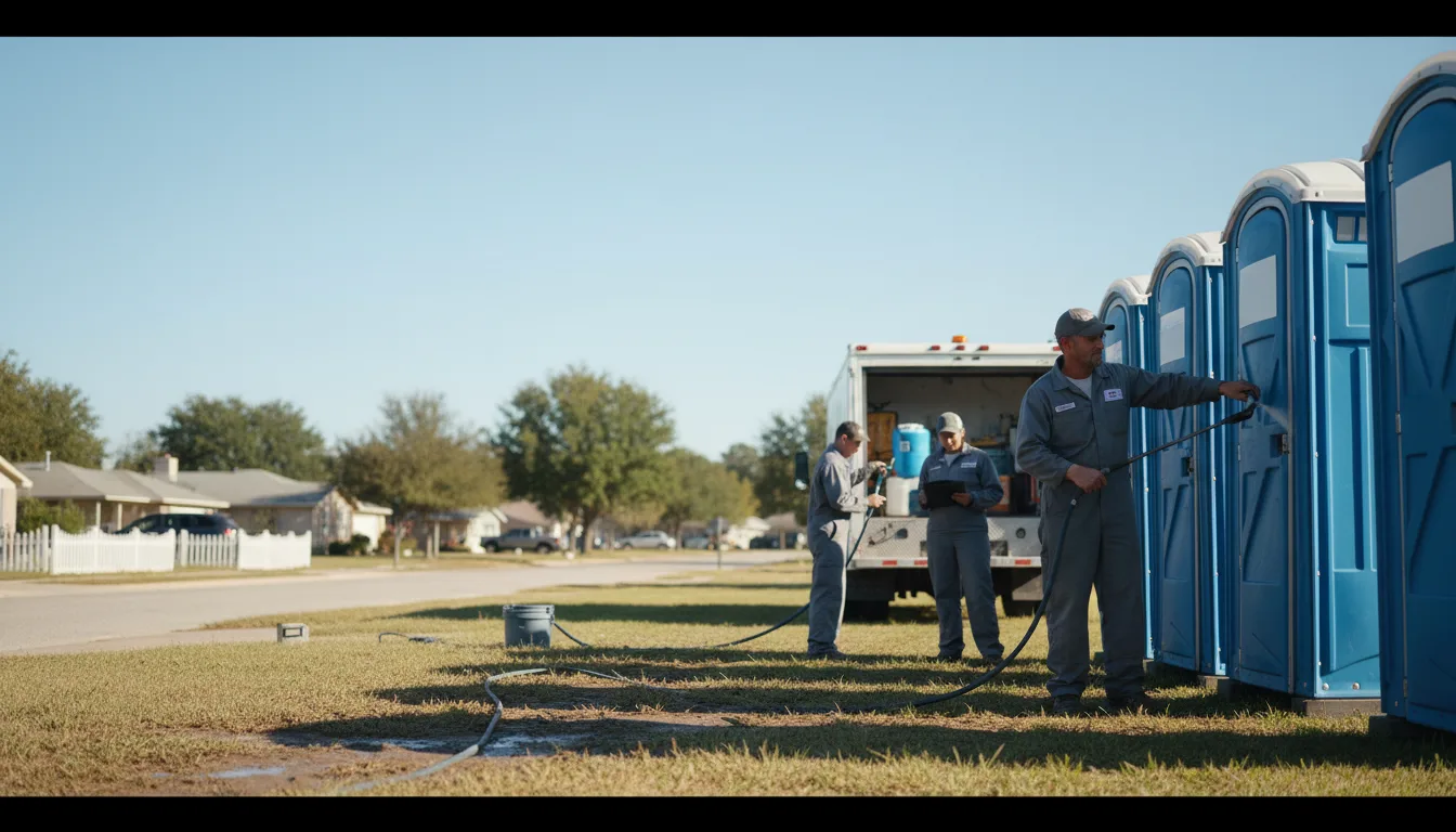 Long-Term Portable Toilet Rental in Braithwaite, LA near me
